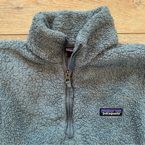 Patagonia Women’s Los Gatos Fleece Pullover 1/4 Zip Shadow Blue Small Outdoors - Picture 3 of 9